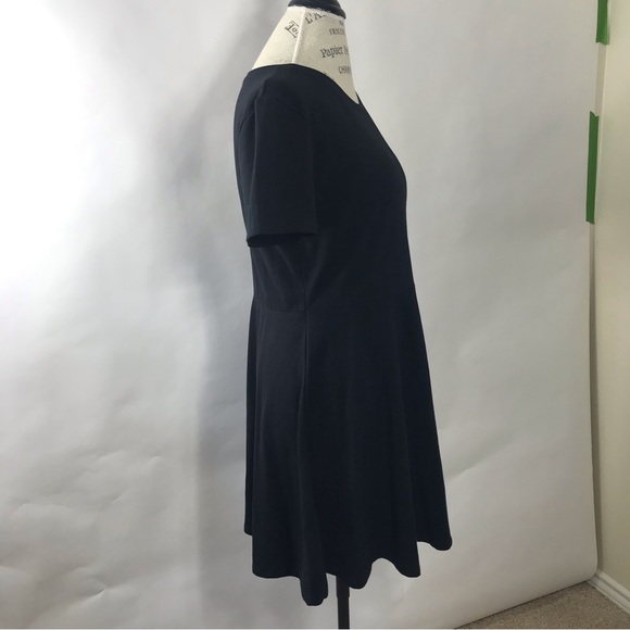 Black T-Shirt Style Dress - Picture 2 of 5